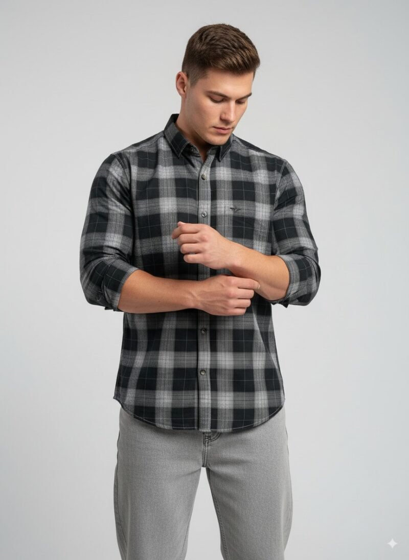 Check Shirt - Image 4